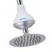 Shower Filter :: High Output :: with advanced Carbon Free Technology Uses 100% KDF-55 Material (8 oz.) to Safely Remove Chlorine & Other Contaminants Hot or Cold by QwenchPure - B017QIT964